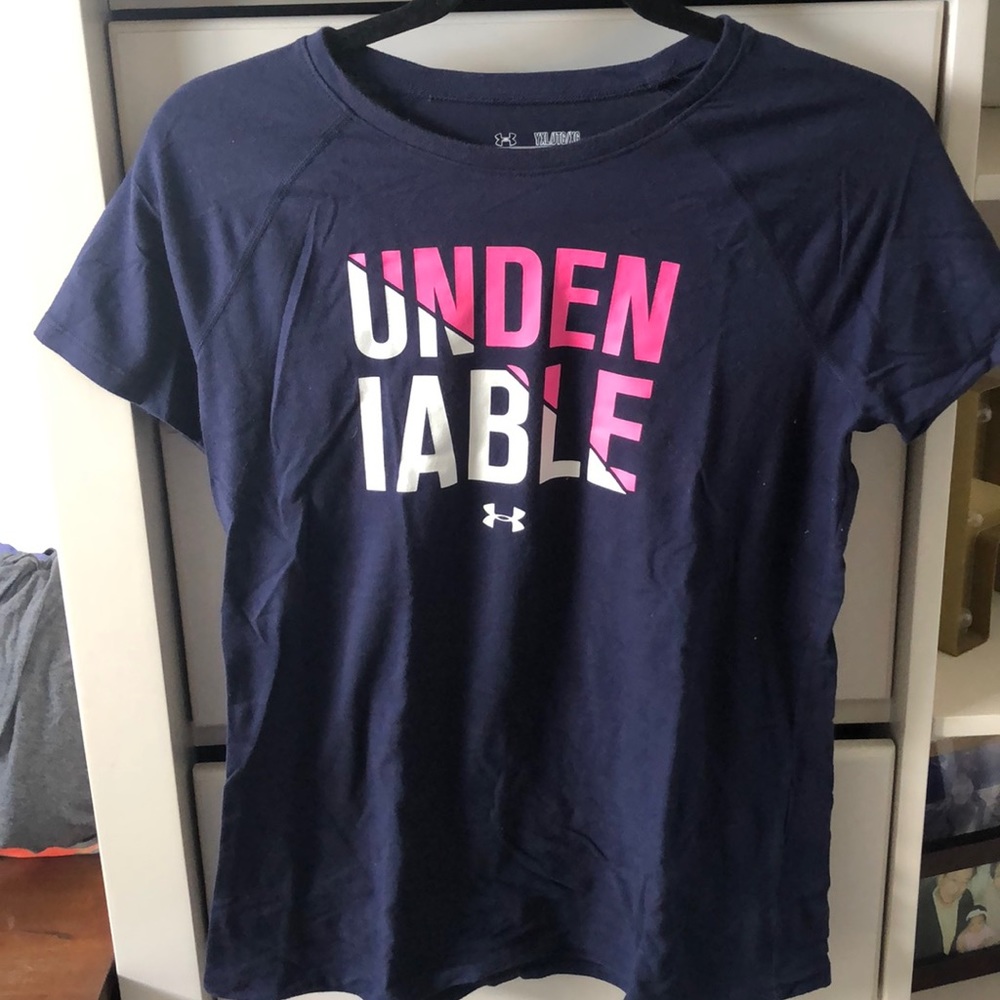 Girls Under Armour Short Sleeve